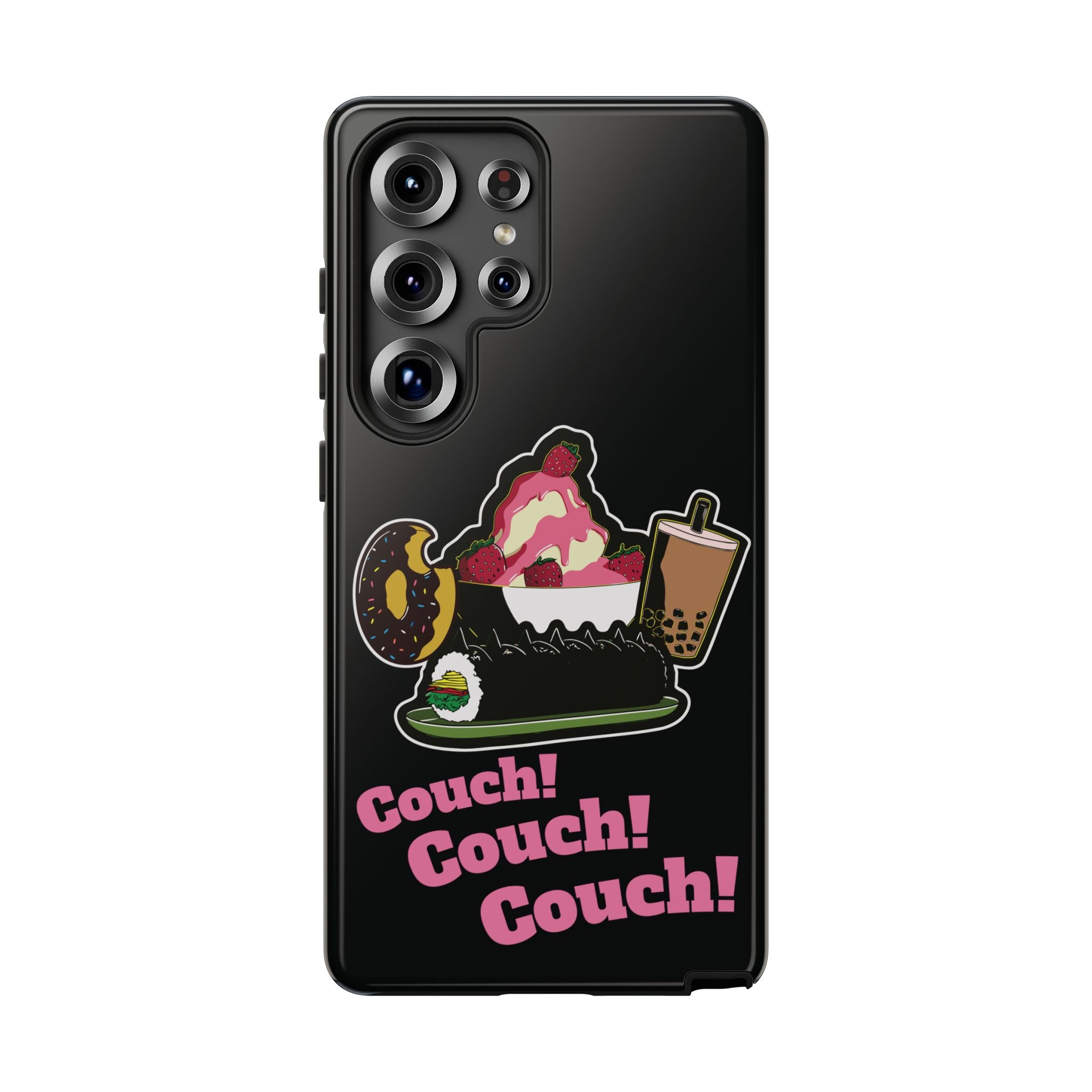 KPOP Style Black Couch Couch Couch Smartphone Tough Cases