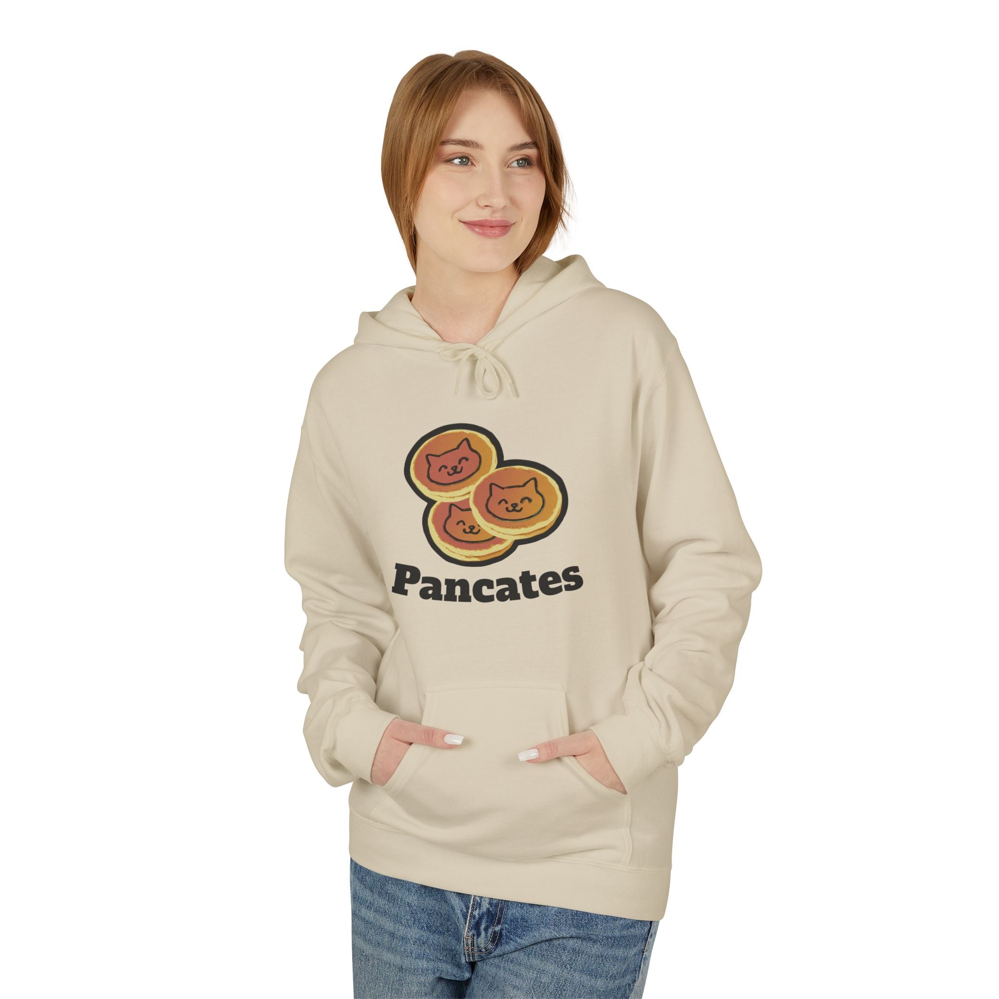 Pancates Style Unisex Midweight Softstyle Fleece Hoodie