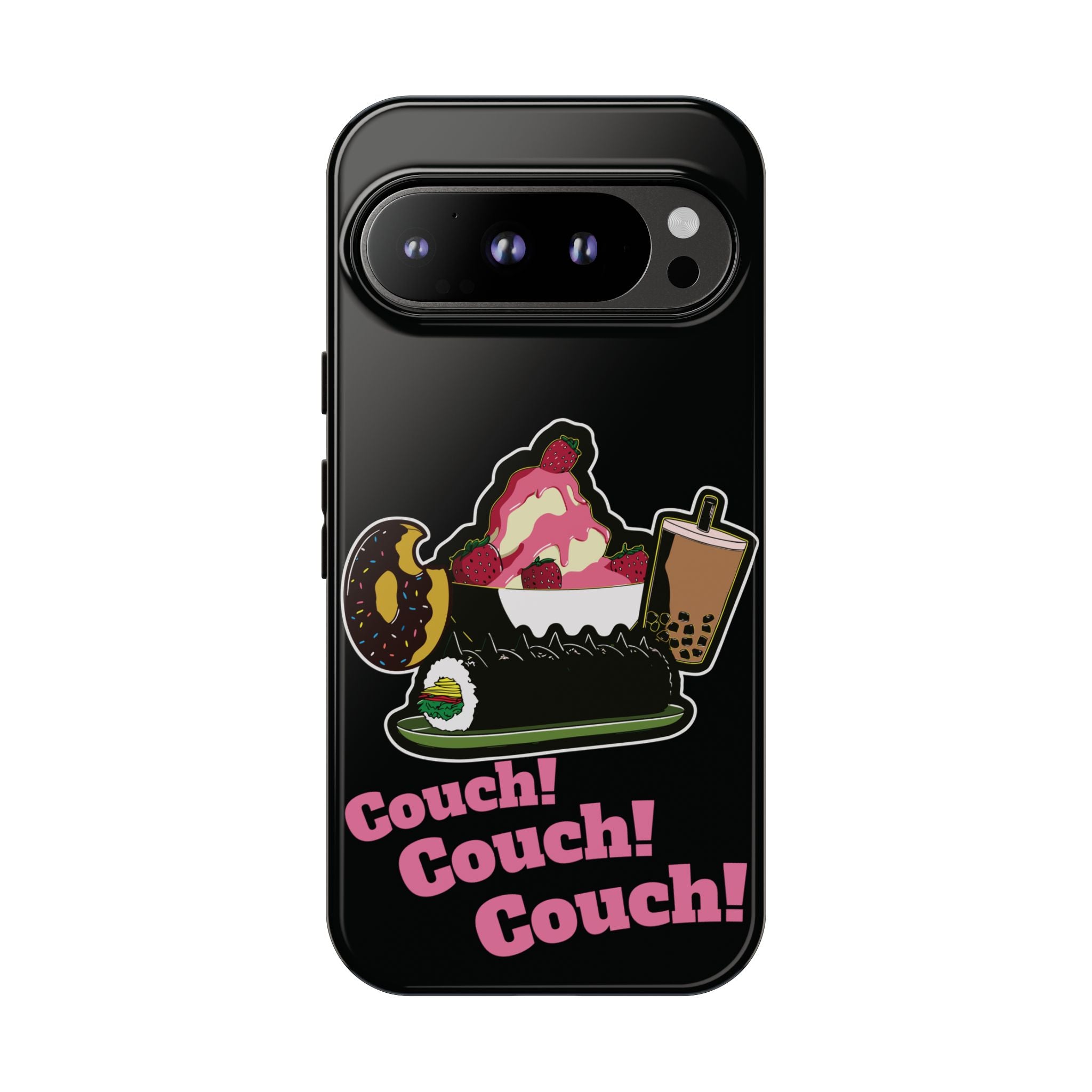 KPOP Style Black Couch Couch Couch Smartphone Tough Cases
