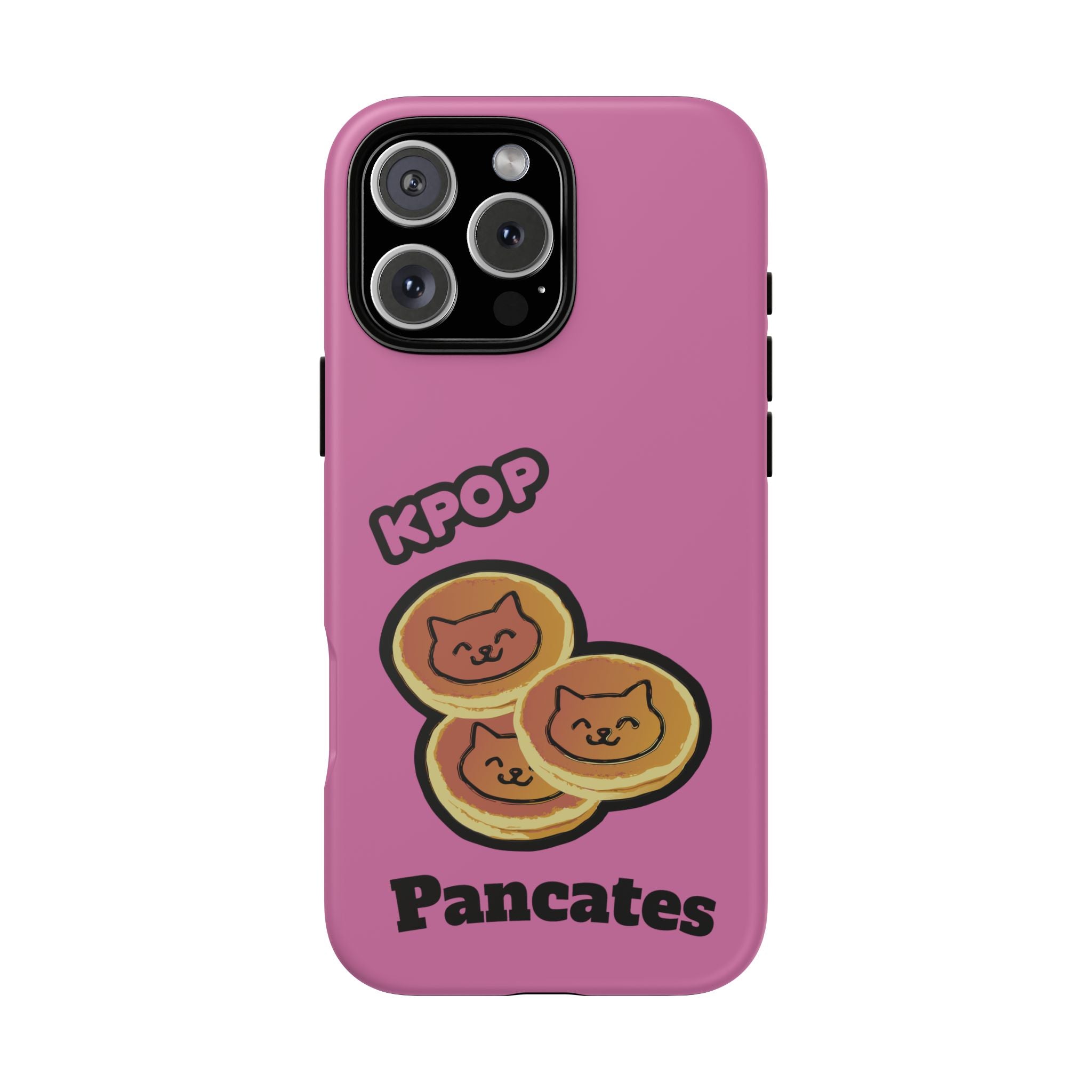 KPOP Style Pancates Pink Smartphone Tough Cases