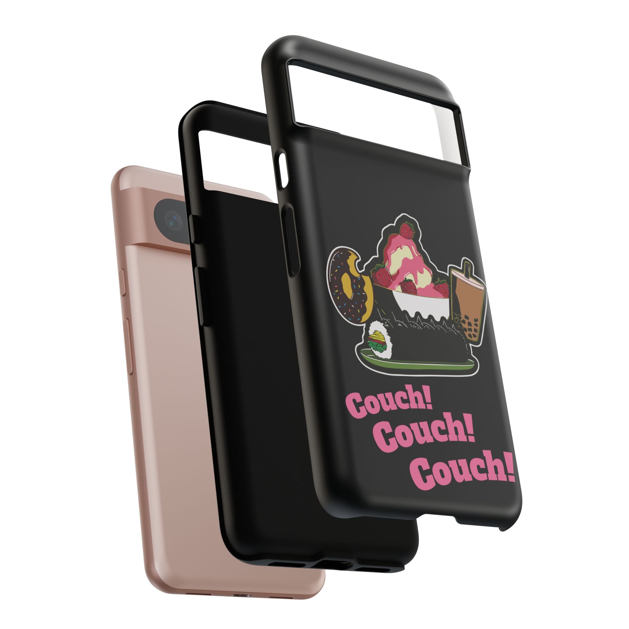 KPOP Style Black Couch Couch Couch Smartphone Tough Cases
