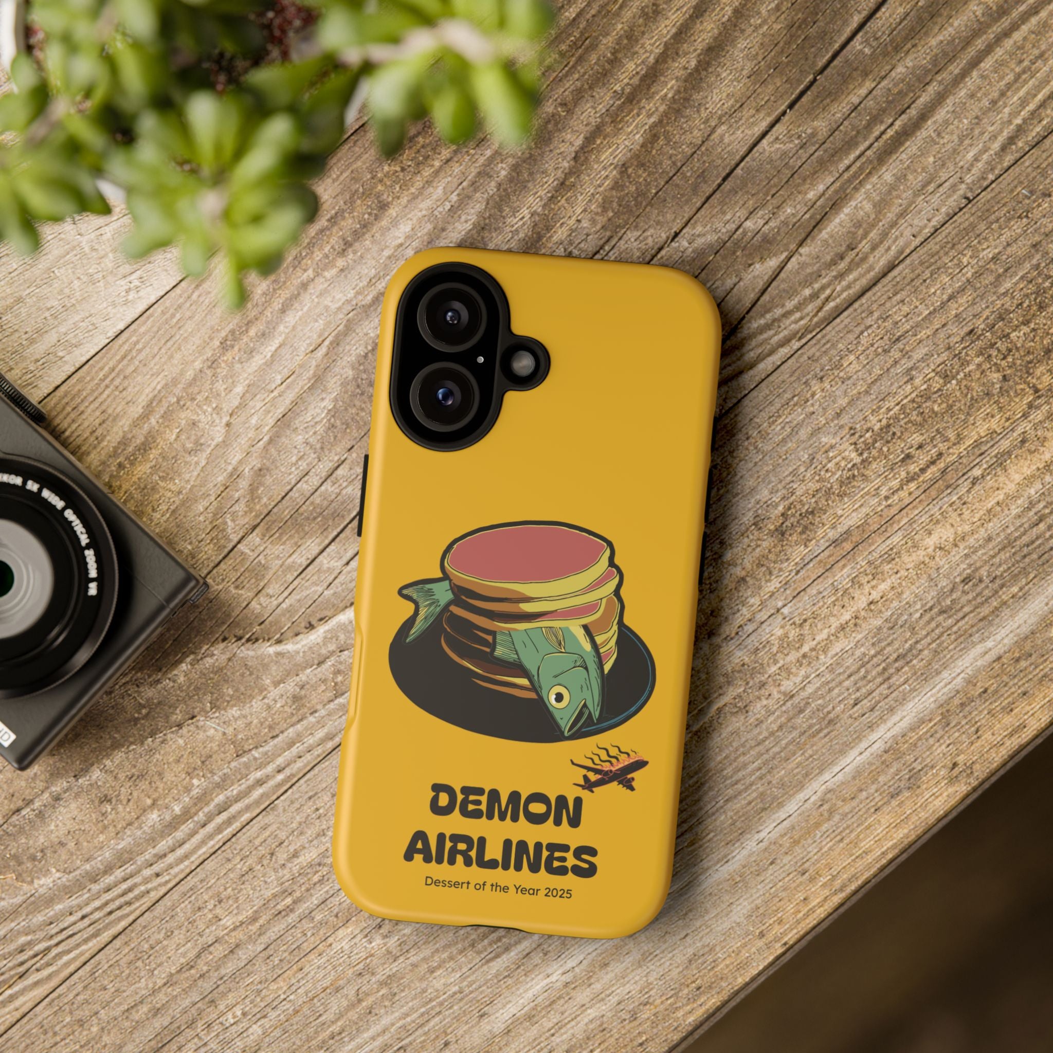 KPOP Style Fish Pancakes Yellow Smartphone Tough Cases