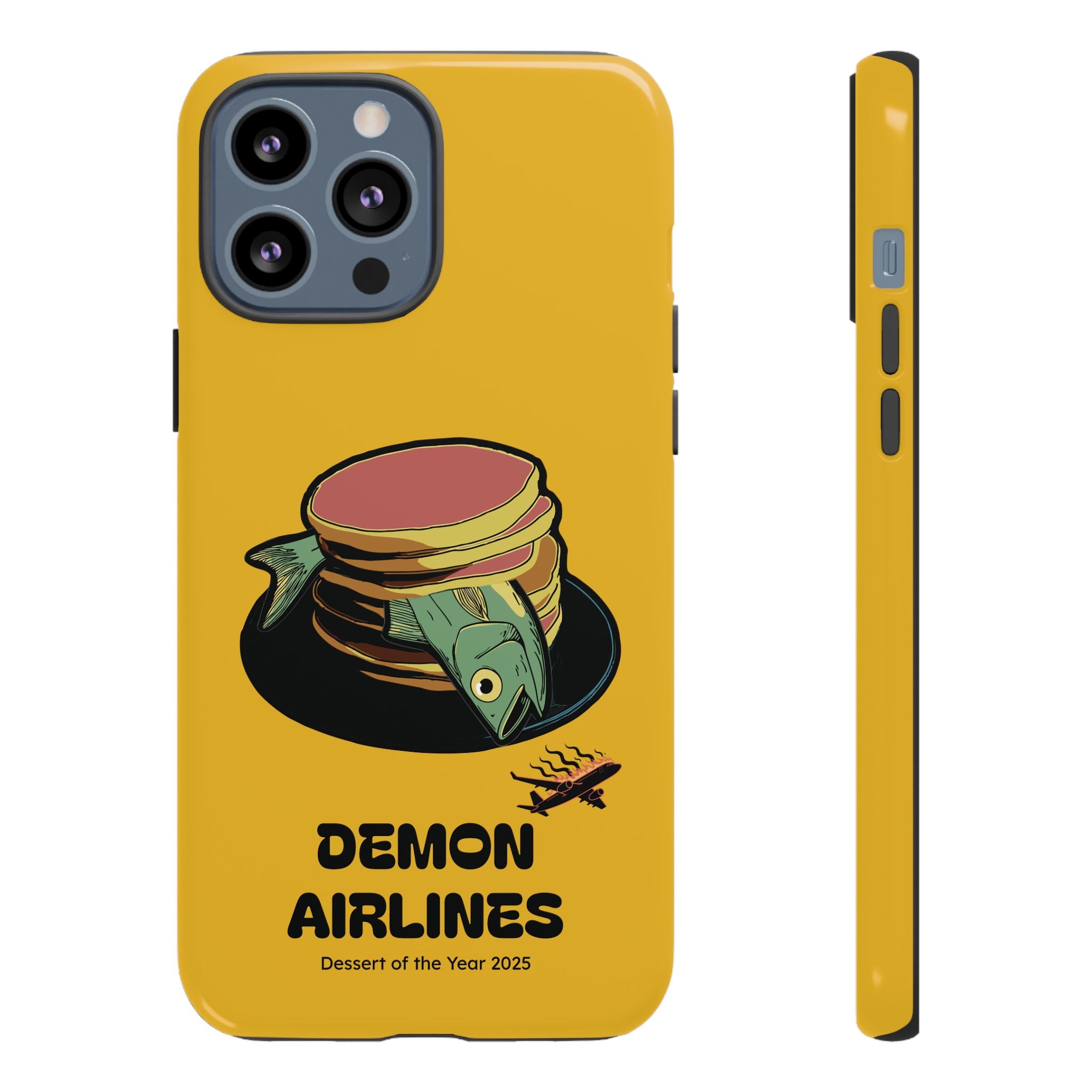 KPOP Style Fish Pancakes Yellow Smartphone Tough Cases