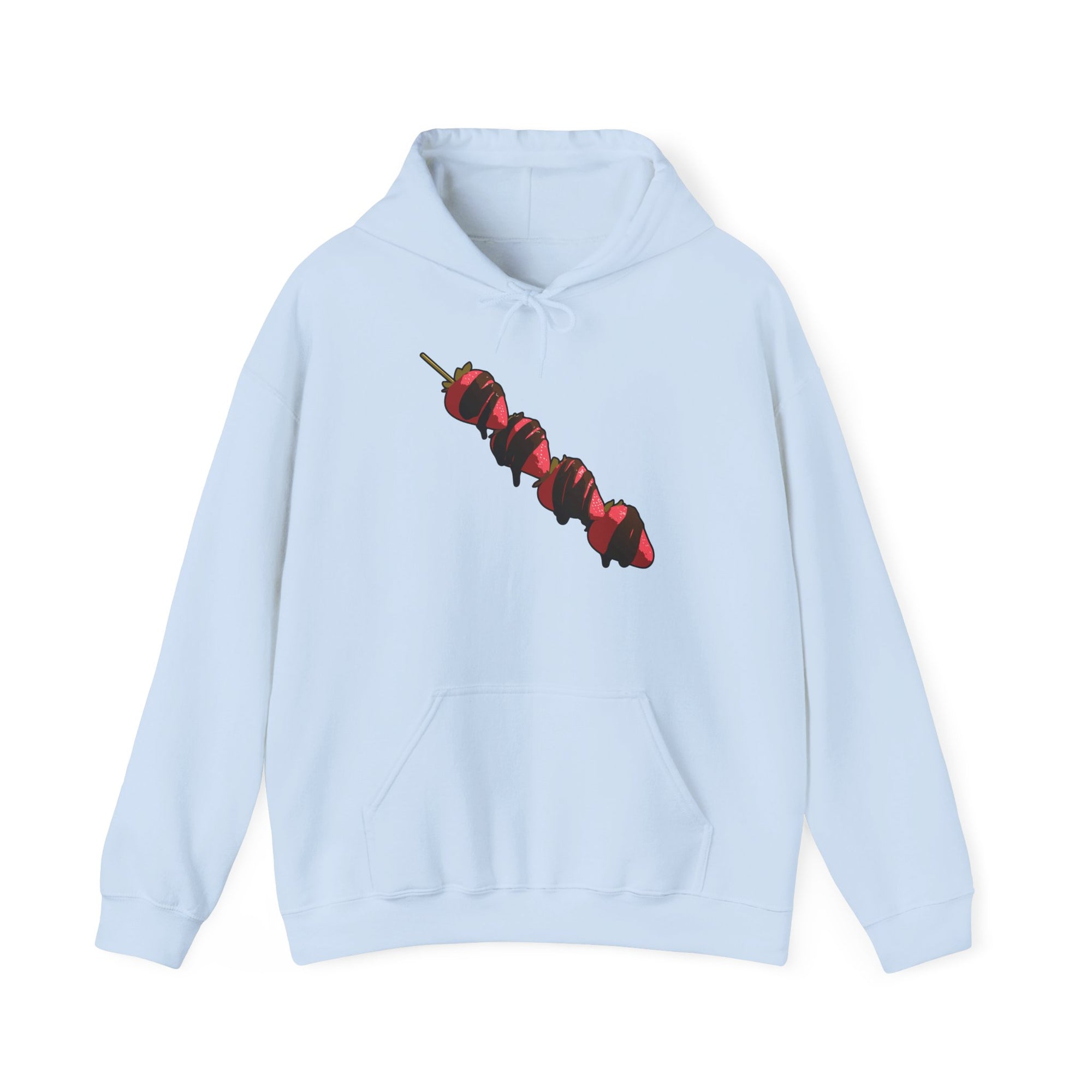 Erdbeer Fruchtspieß / Strawberry Fruit Skewer Style Unisex Heavy Blend™ Hooded Sweatshirt