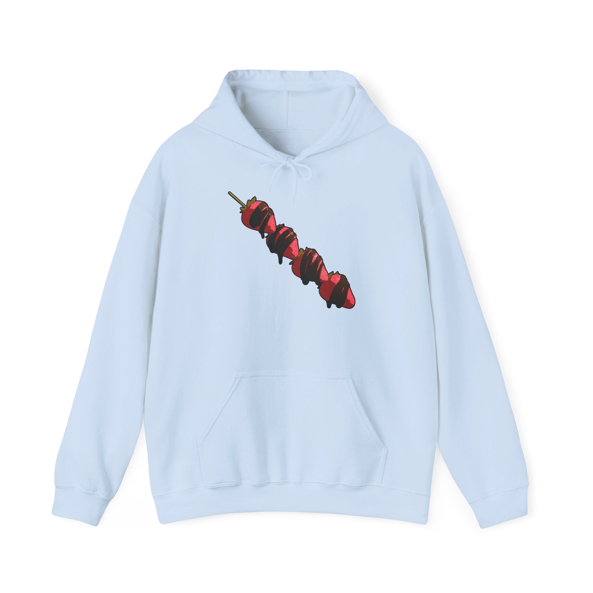Erdbeer Fruchtspieß / Strawberry Fruit Skewer Style Unisex Heavy Blend™ Hooded Sweatshirt