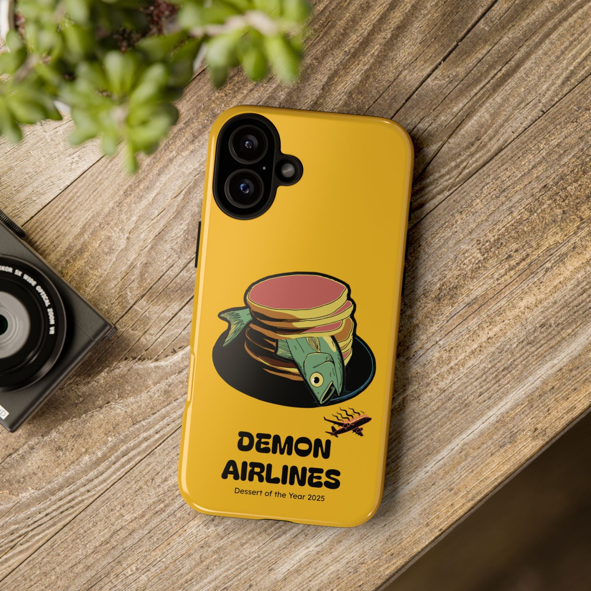 KPOP Style Fish Pancakes Yellow Smartphone Tough Cases
