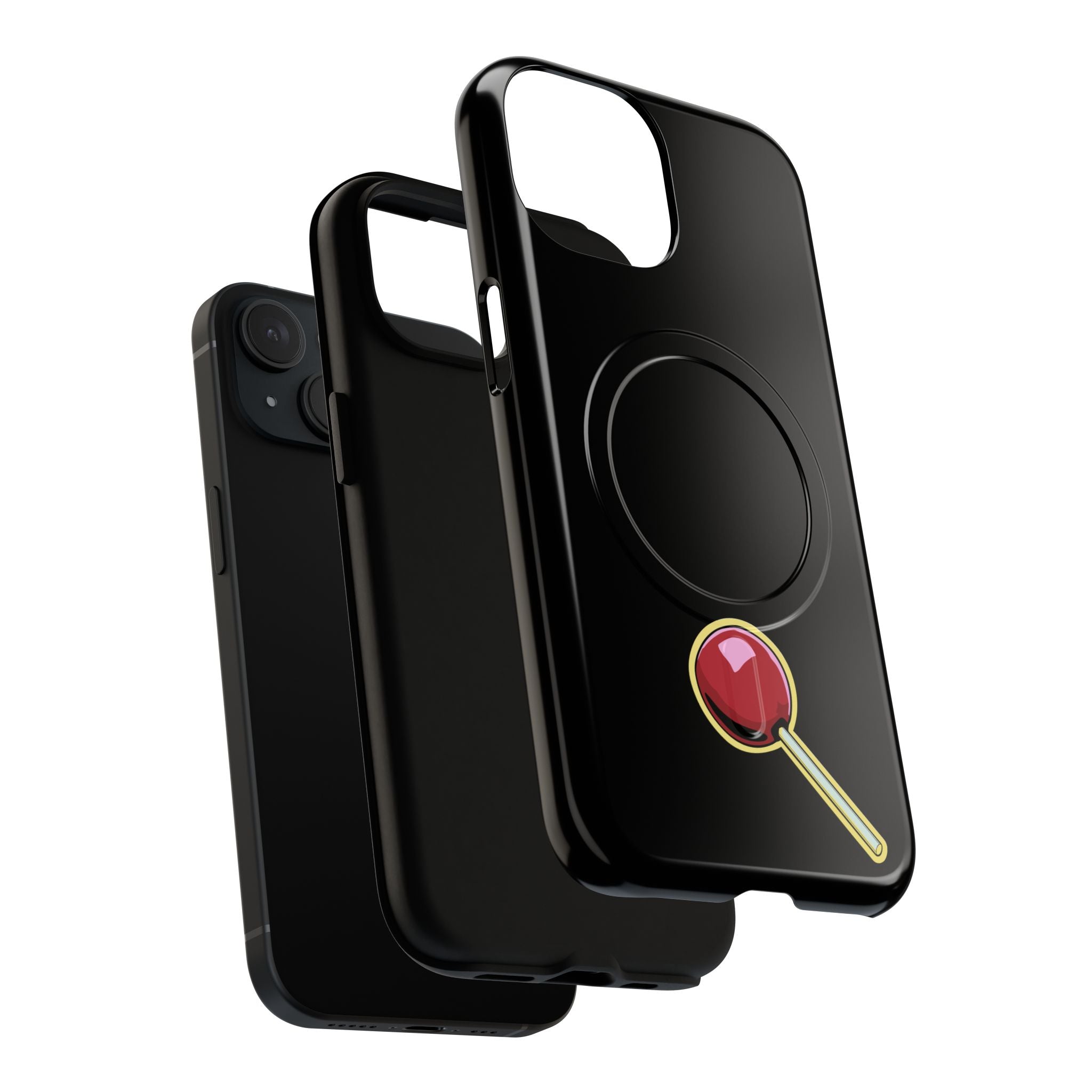 Lollipop Style Mobile Phone Tough Magnetic Cases