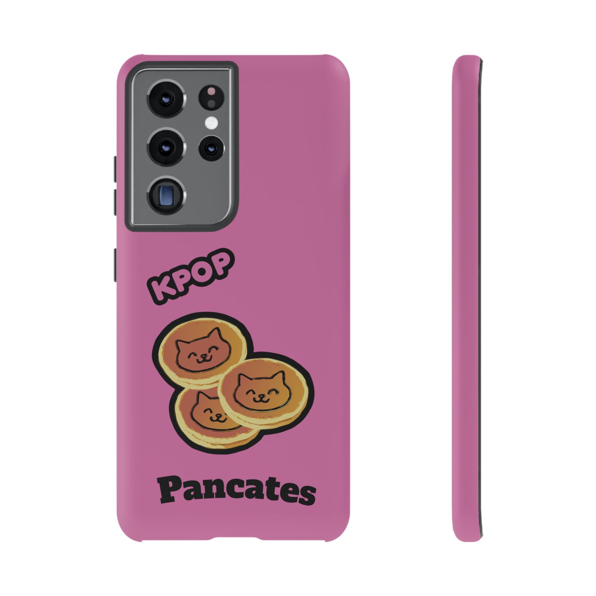 KPOP Style Pancates Pink Smartphone Tough Cases