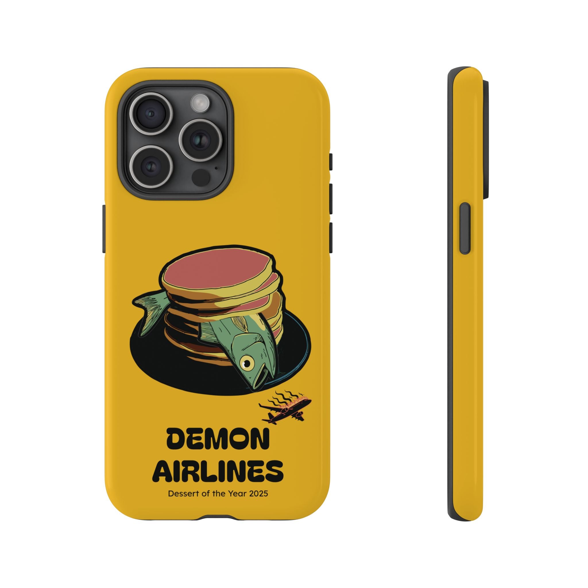 KPOP Style Fish Pancakes Yellow Smartphone Tough Cases
