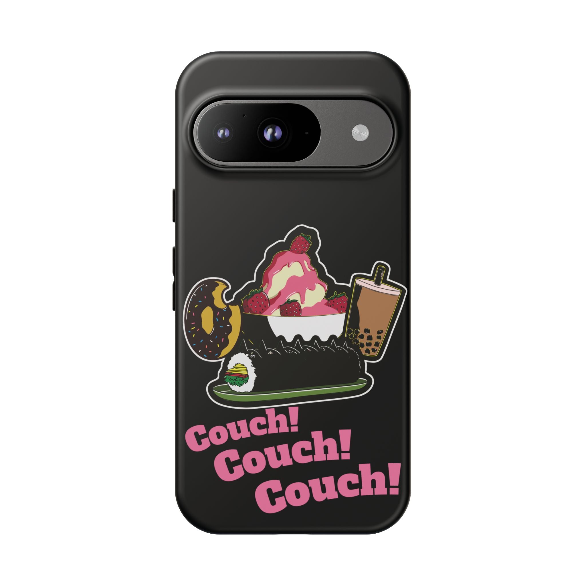 KPOP Style Black Couch Couch Couch Smartphone Tough Cases