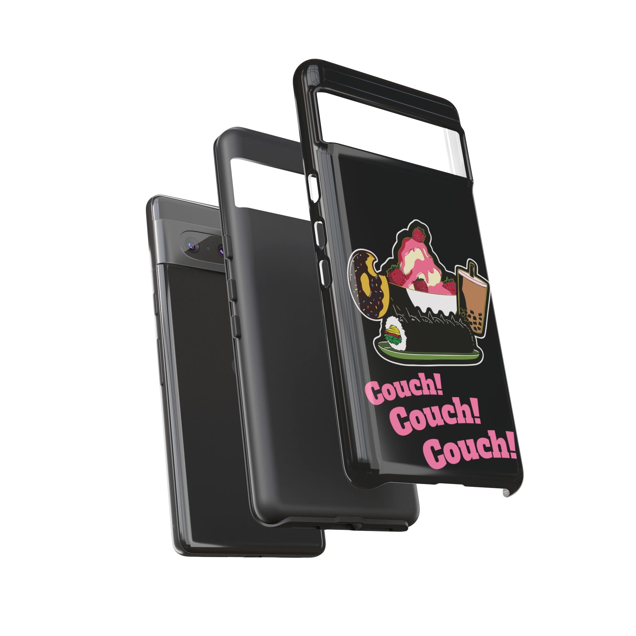 KPOP Style Black Couch Couch Couch Smartphone Tough Cases