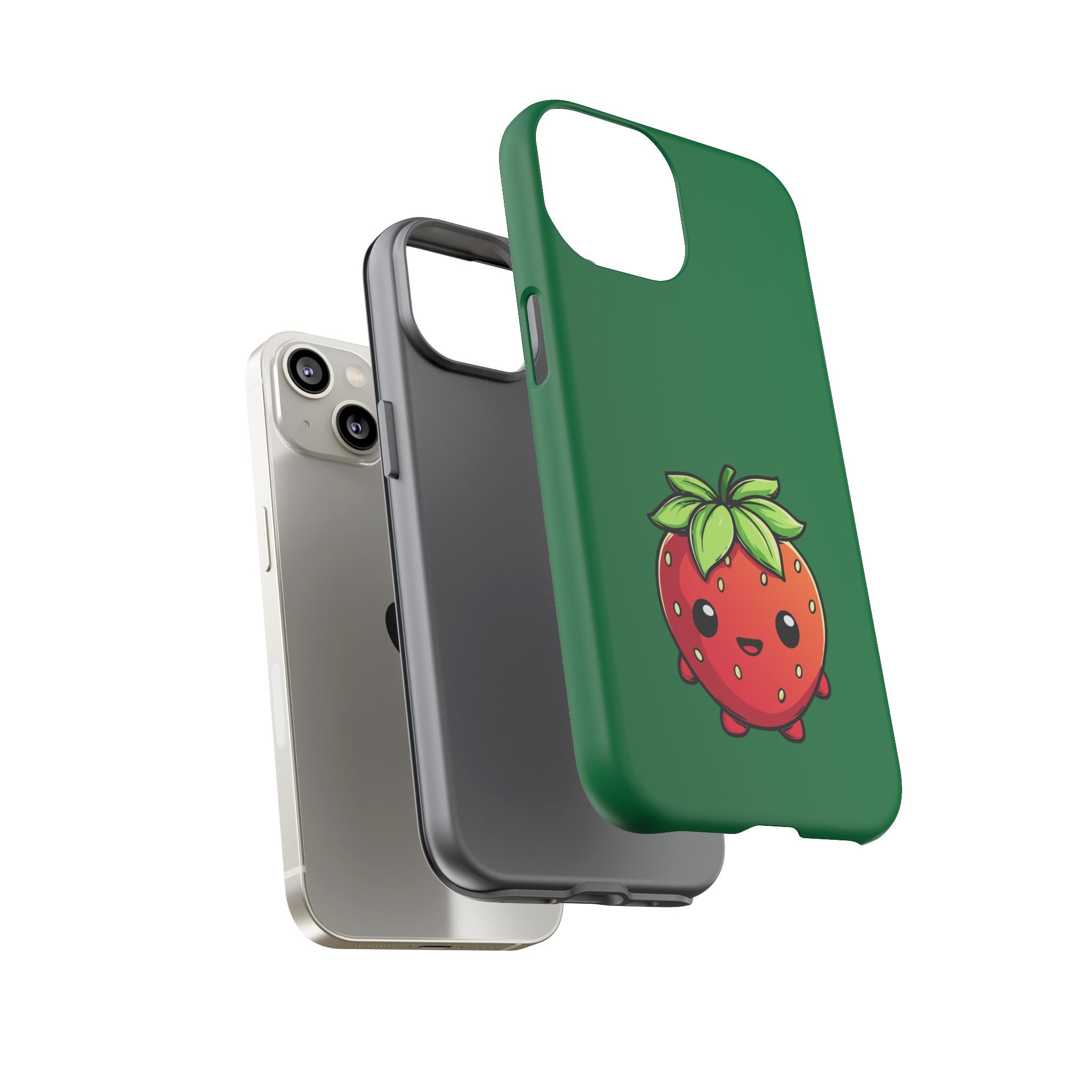Erdbeere Minimampf Snack Style Smartphone Tough Cases