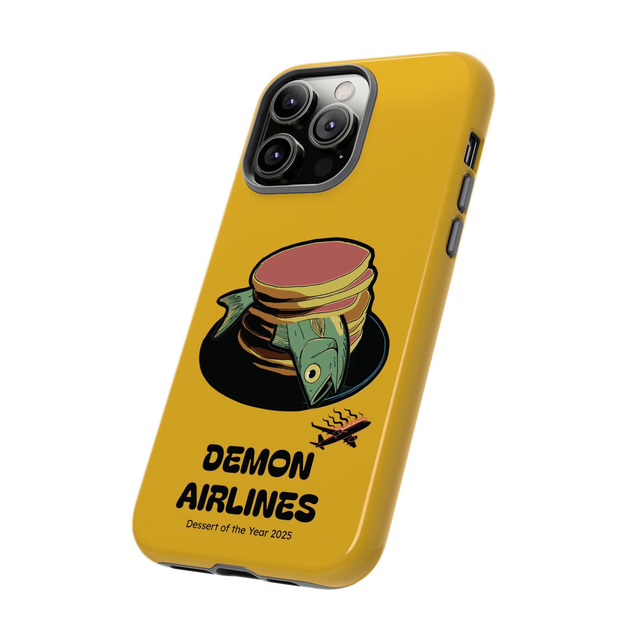 KPOP Style Fish Pancakes Yellow Smartphone Tough Cases