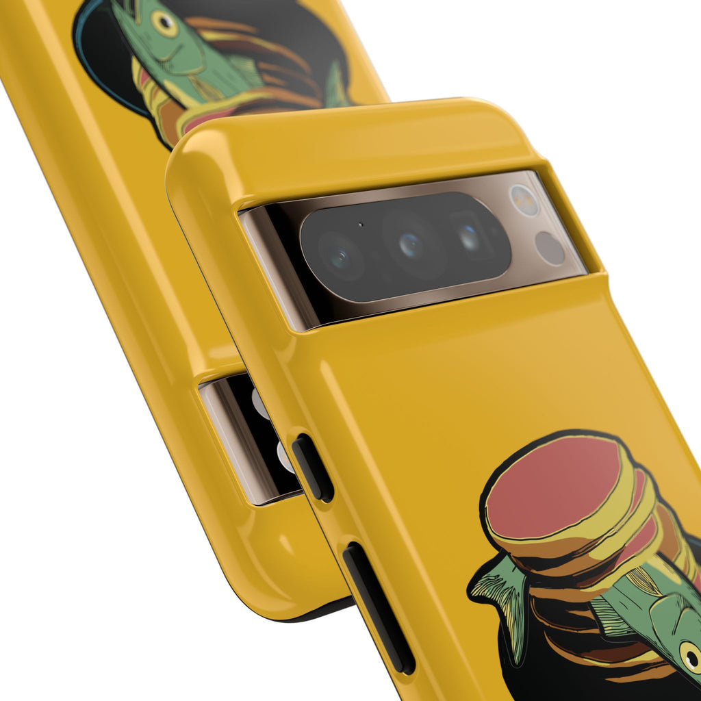 KPOP Style Fish Pancakes Yellow Smartphone Tough Cases