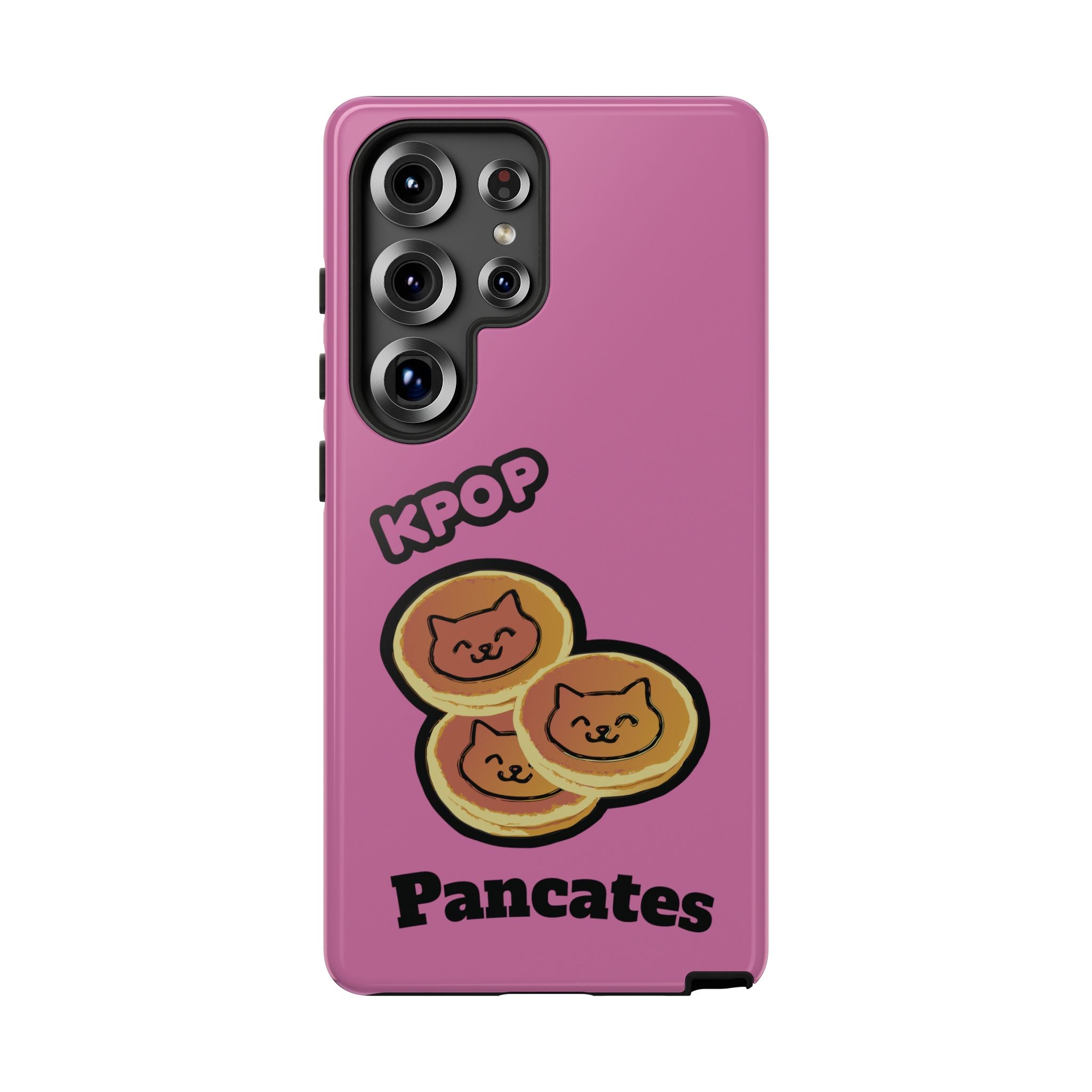 KPOP Style Pancates Pink Smartphone Tough Cases