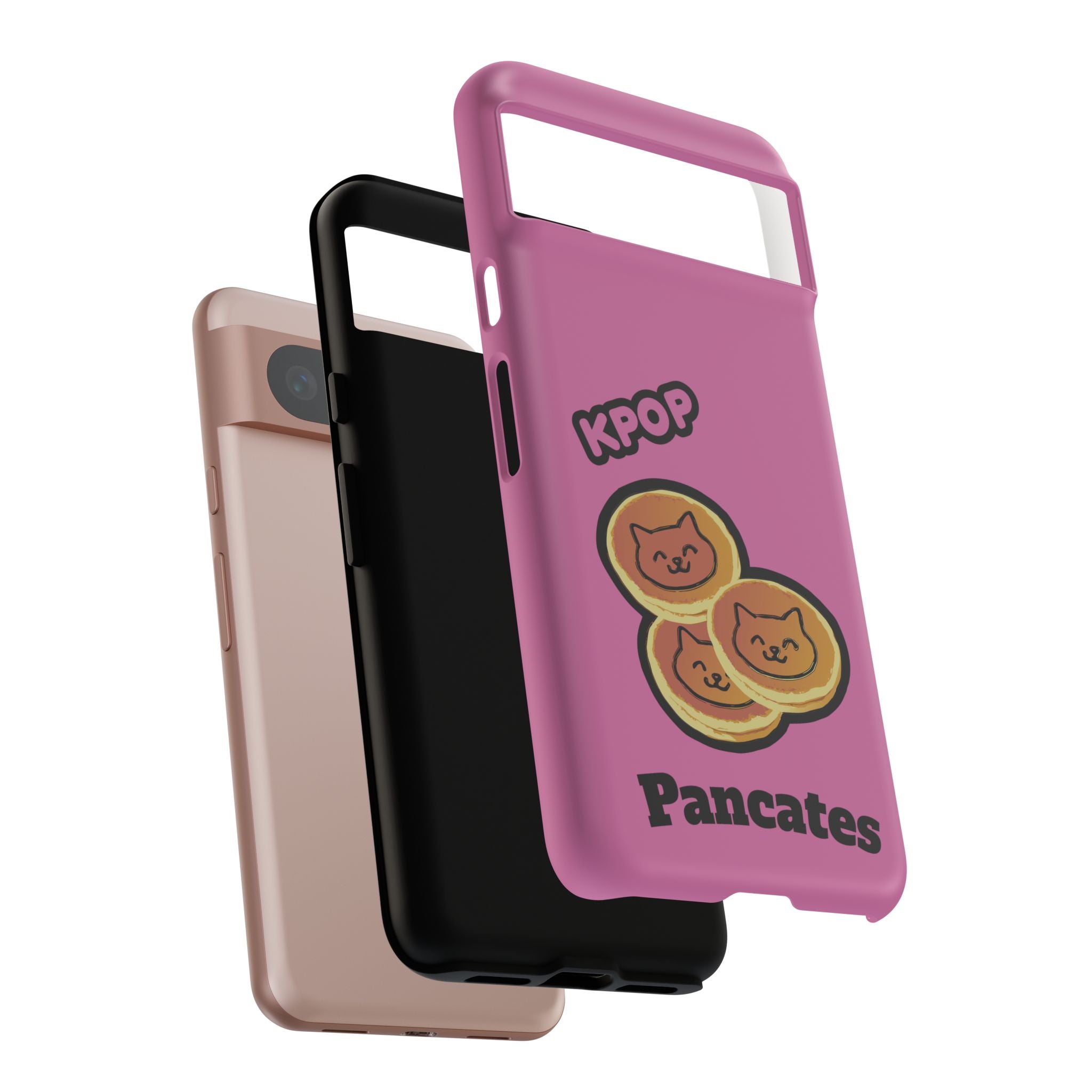 KPOP Style Pancates Pink Smartphone Tough Cases