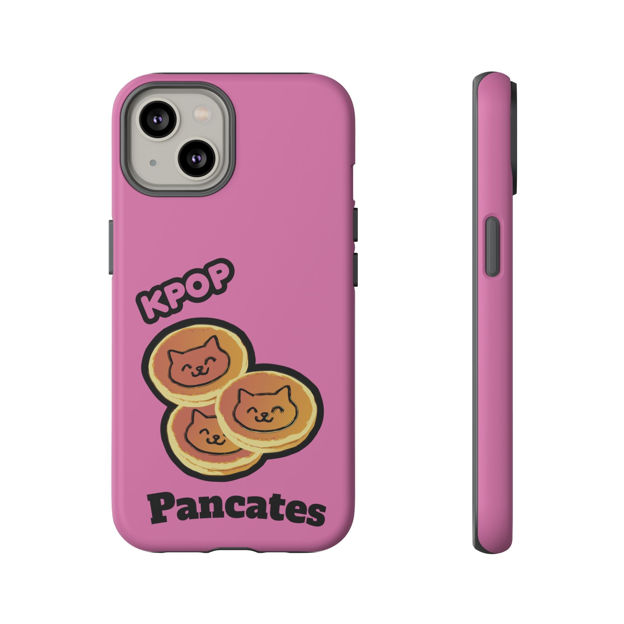 KPOP Style Pancates Pink Smartphone Tough Cases
