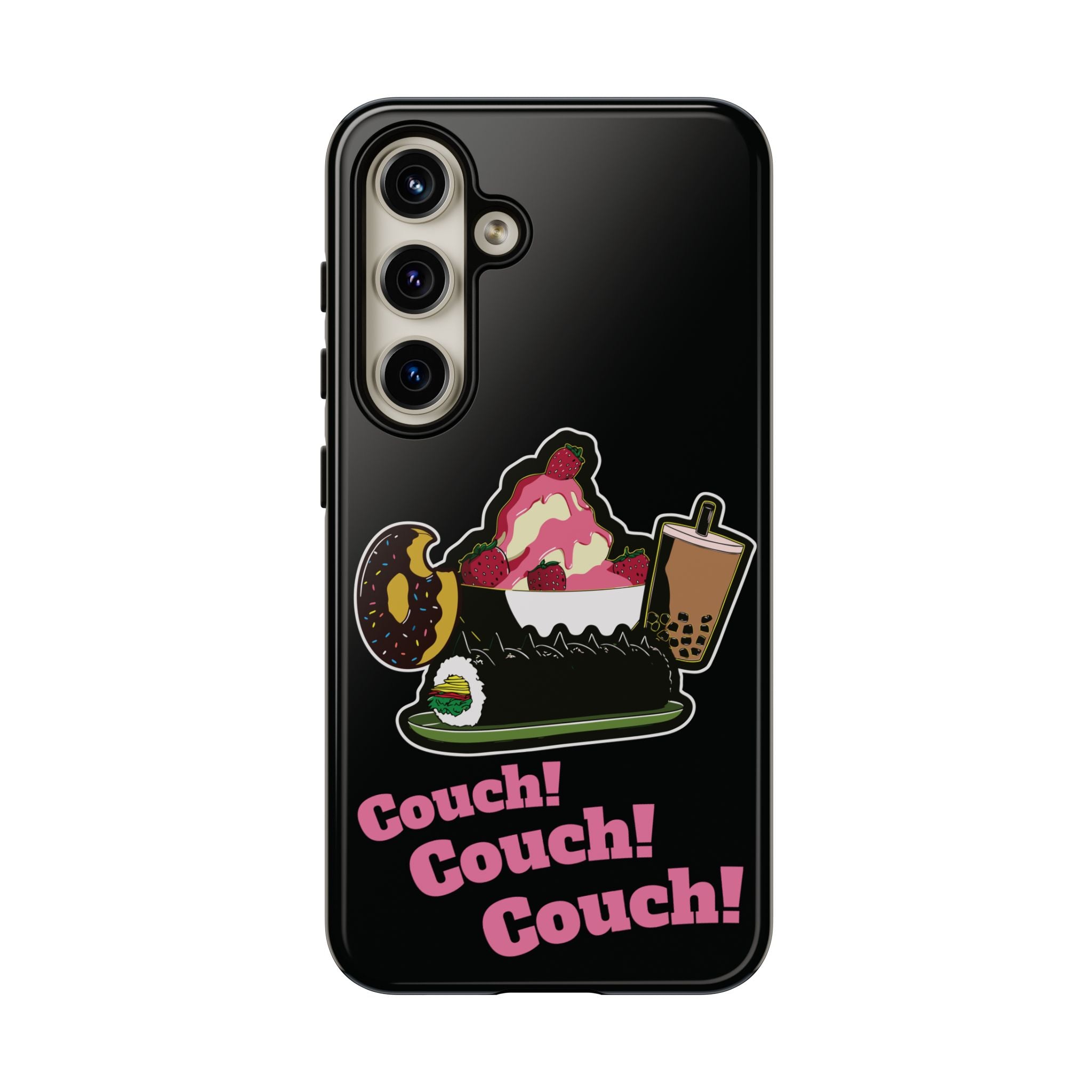 KPOP Style Black Couch Couch Couch Smartphone Tough Cases