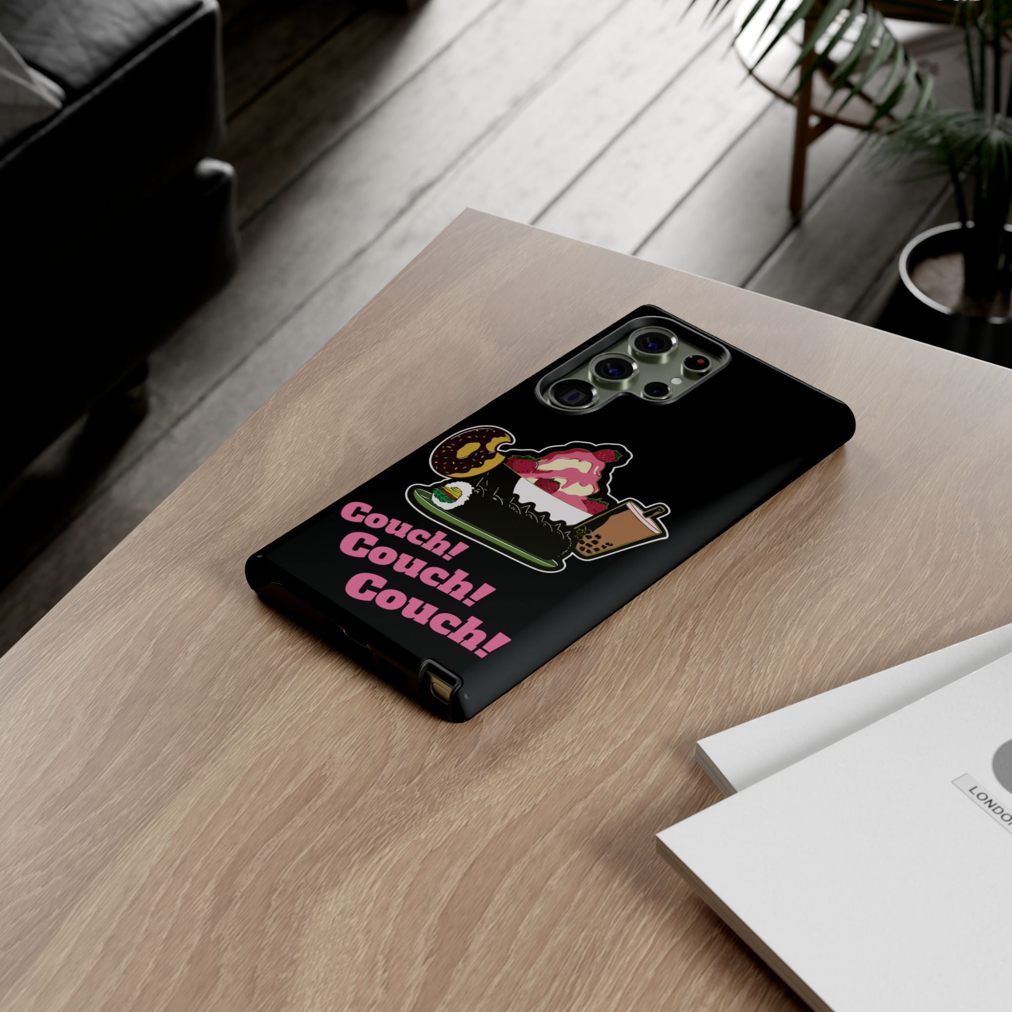 KPOP Style Black Couch Couch Couch Smartphone Tough Cases