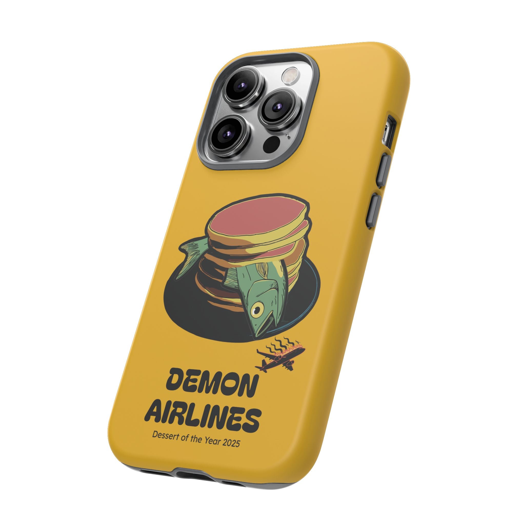KPOP Style Fish Pancakes Yellow Smartphone Tough Cases