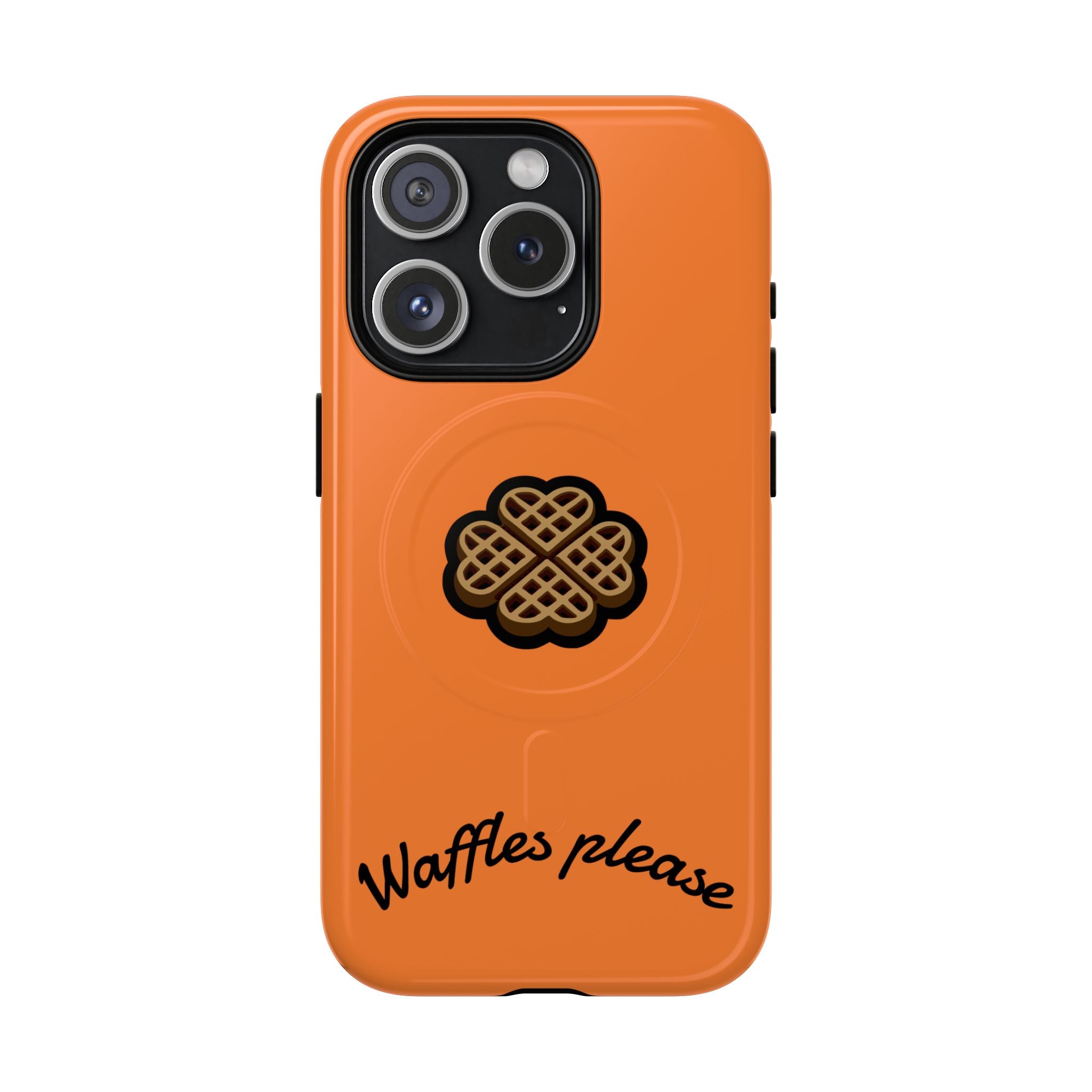 Heart Waffles Style Tough Magnetic Cases