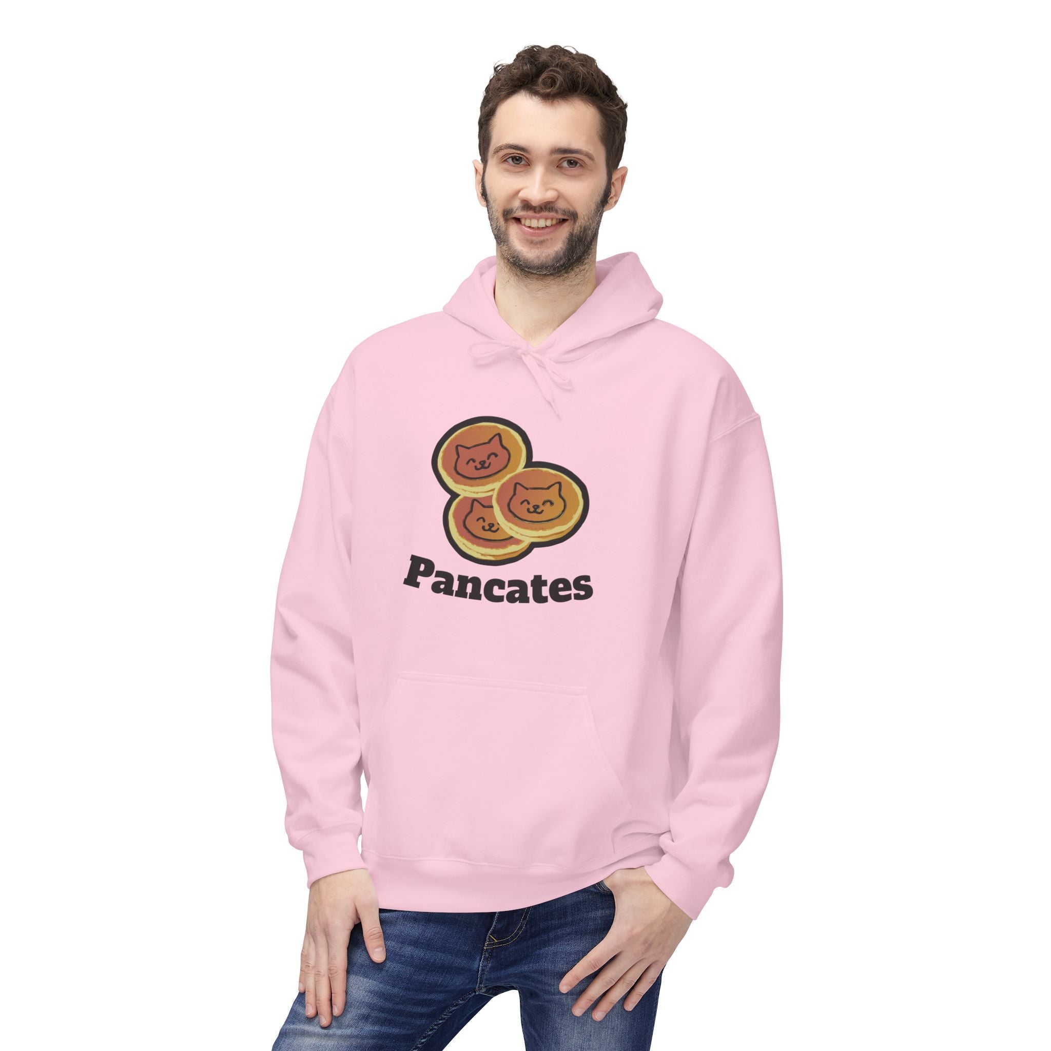 Pancates Style Unisex Midweight Softstyle Fleece Hoodie